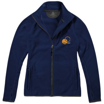 Giacca in microfleece Brossard con zip intera da donna