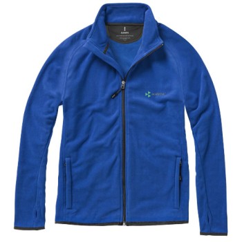 Giacca in microfleece Brossard con zip intera da uomo