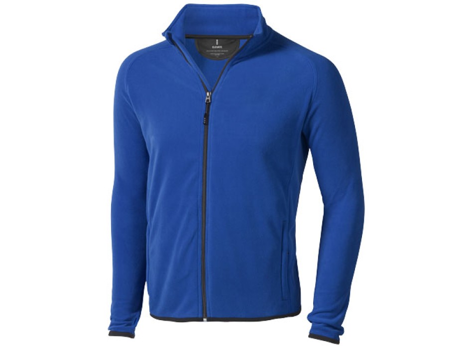 Giacca in microfleece Brossard con zip intera da uomo