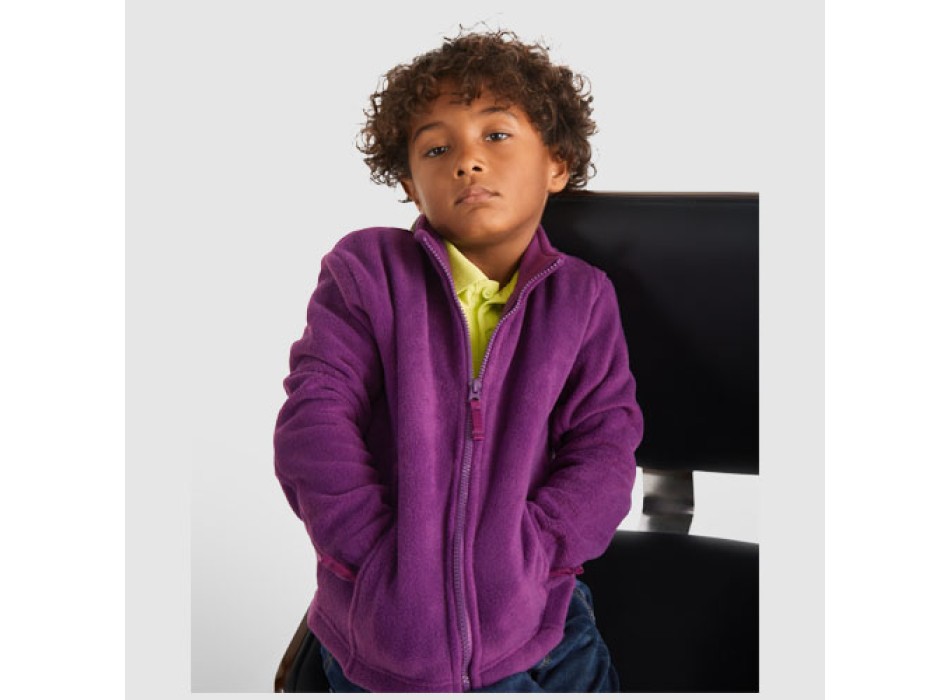 Giacca in pile da bambino con cerniera intera Artic