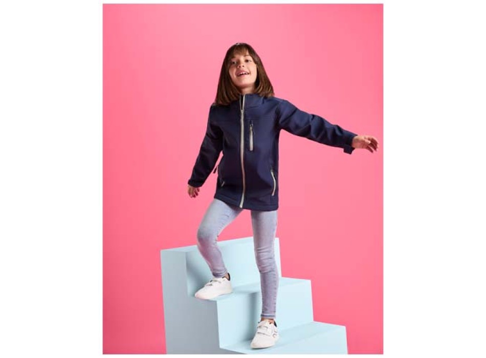 Giacca softshell da bambino Antartida