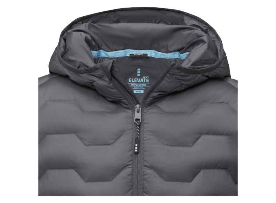 Giacca termica da uomo in piuma e materiale riciclato certificato GRS Petalite