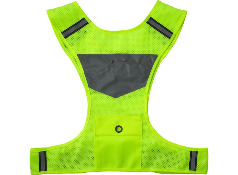 Gilet in maglia riflettente, in nylon 600 D Minna