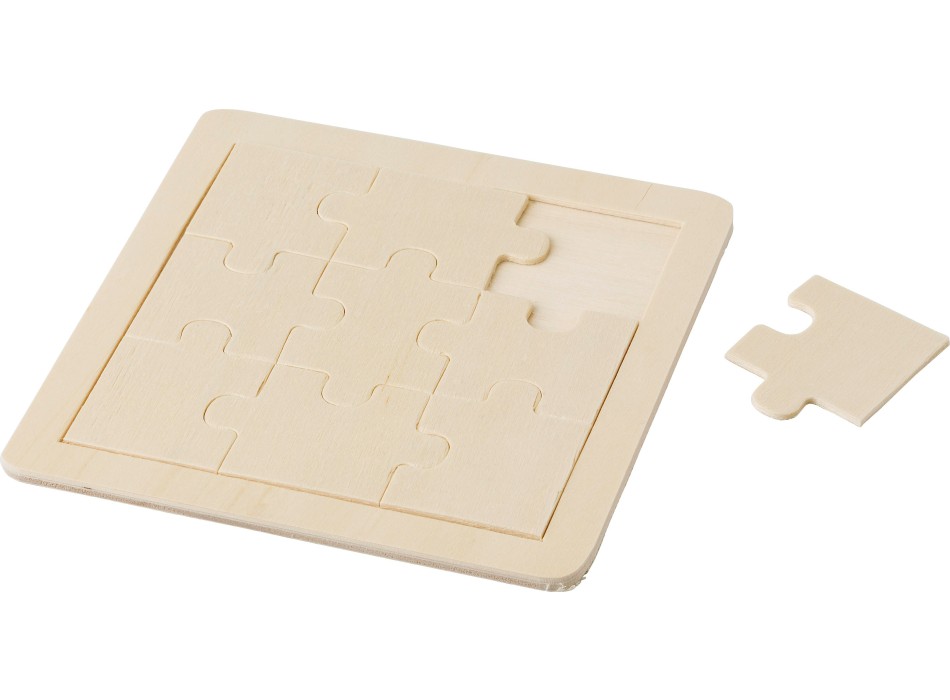 Gioco del puzzle personalizzabile in legno Alvaro