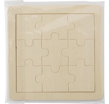 Gioco del puzzle personalizzabile in legno Alvaro