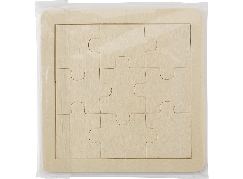 Gioco del puzzle personalizzabile in legno Alvaro