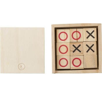 Gioco del Tris in legno Alessio