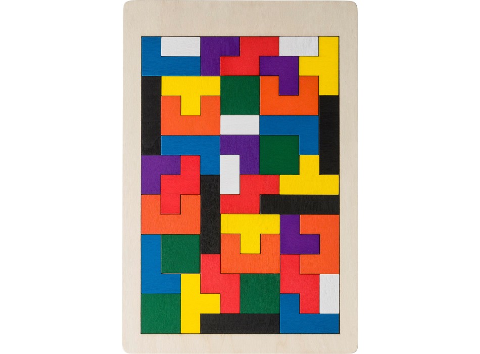 Gioco puzzle in legno 40 pezzi Skyla