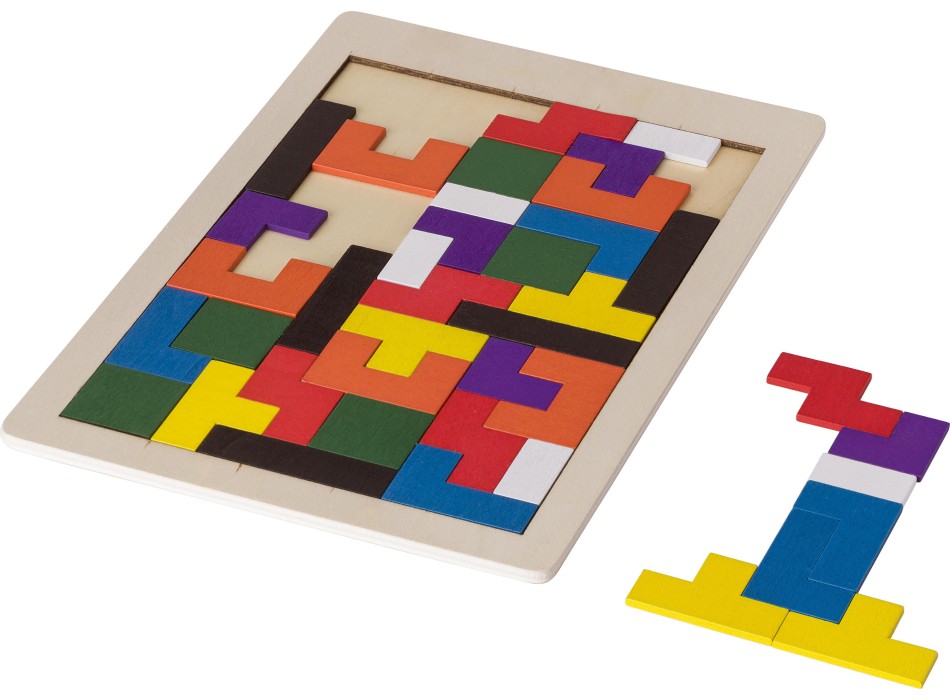 Gioco puzzle in legno 40 pezzi Skyla