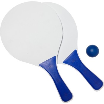 Gioco racchette da spiaggia in legno Eliza
