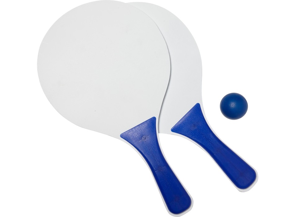 Gioco racchette da spiaggia in legno Eliza