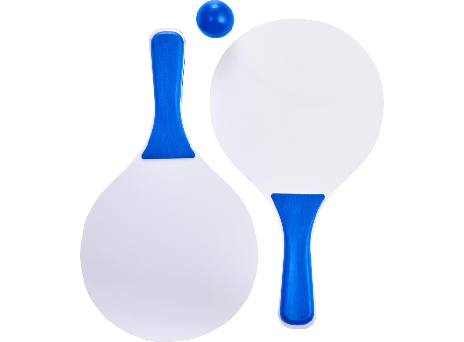 Gioco racchette da spiaggia in legno Eliza