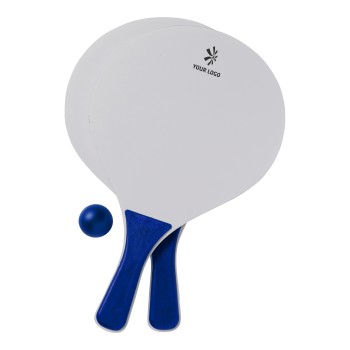 Gioco racchette da spiaggia in legno Fabien
