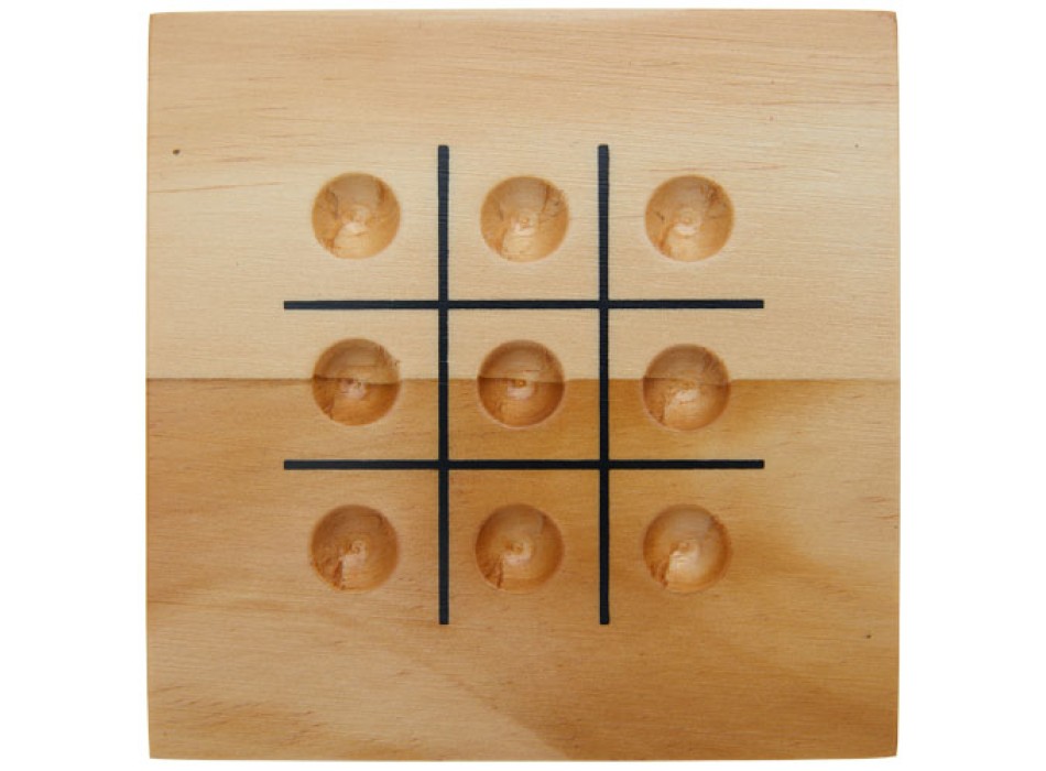 Gioco tris in legno Strobus