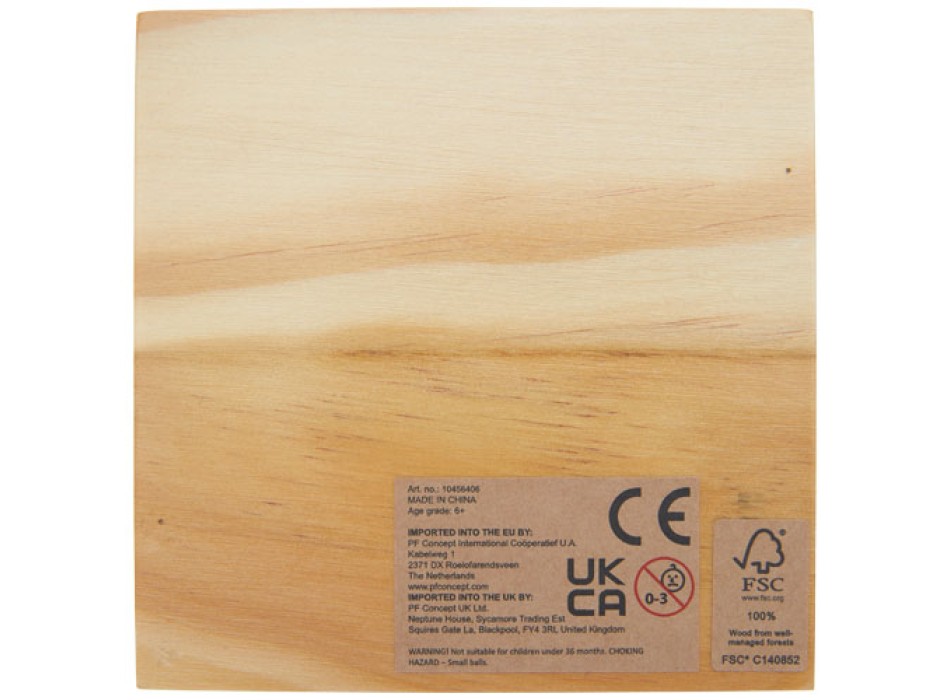 Gioco tris in legno Strobus