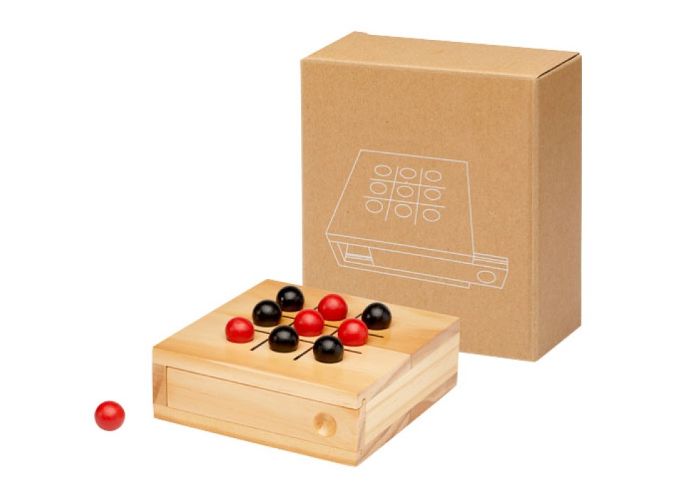 Gioco tris in legno Strobus