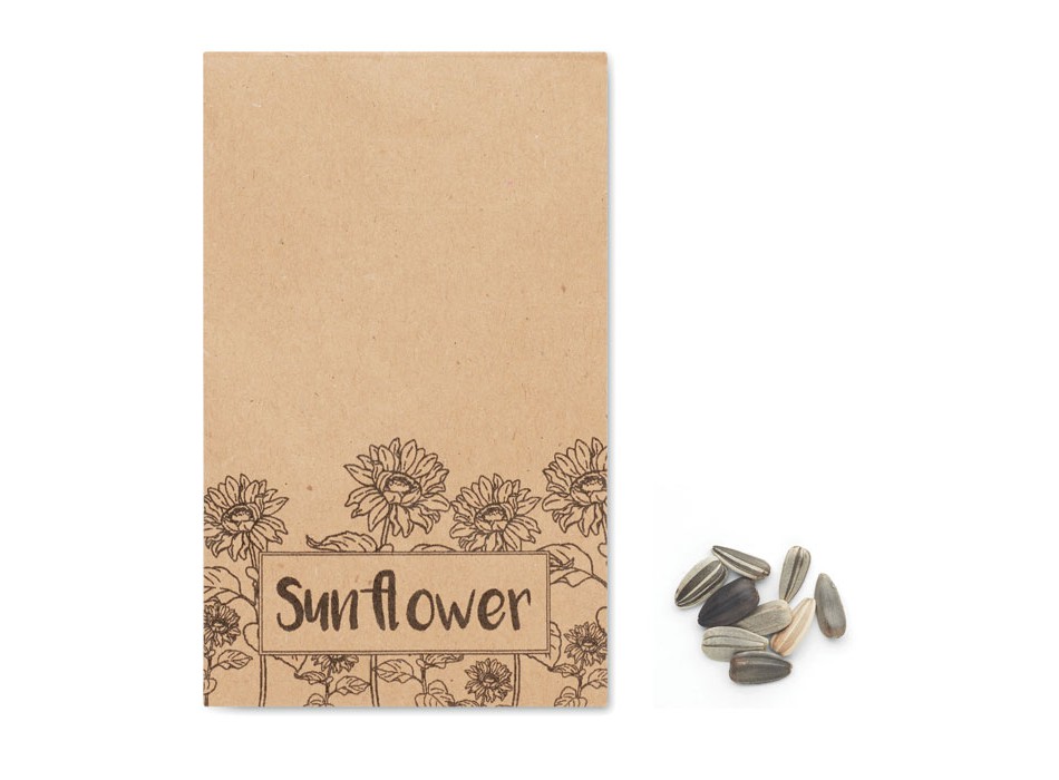 GIRASOL - Semi di girasole in busta kraft