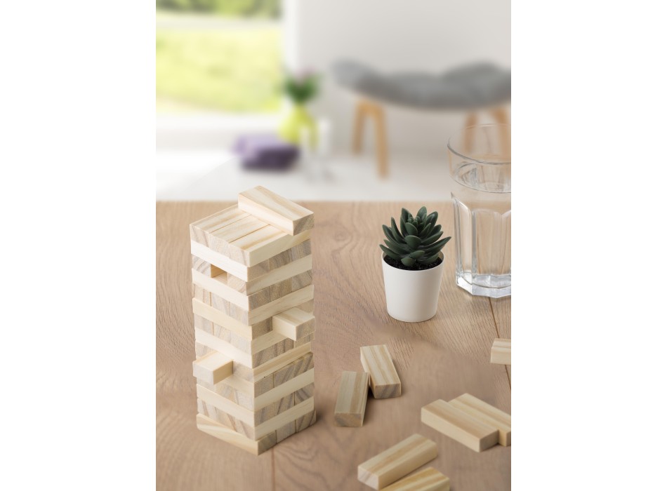 Gisa Pine Wooden Oscillating Tower