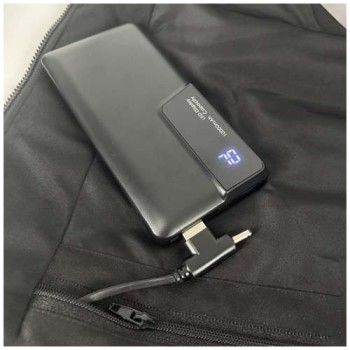 Giubbotto senza maniche riscaldato con power bank SCX.design G01