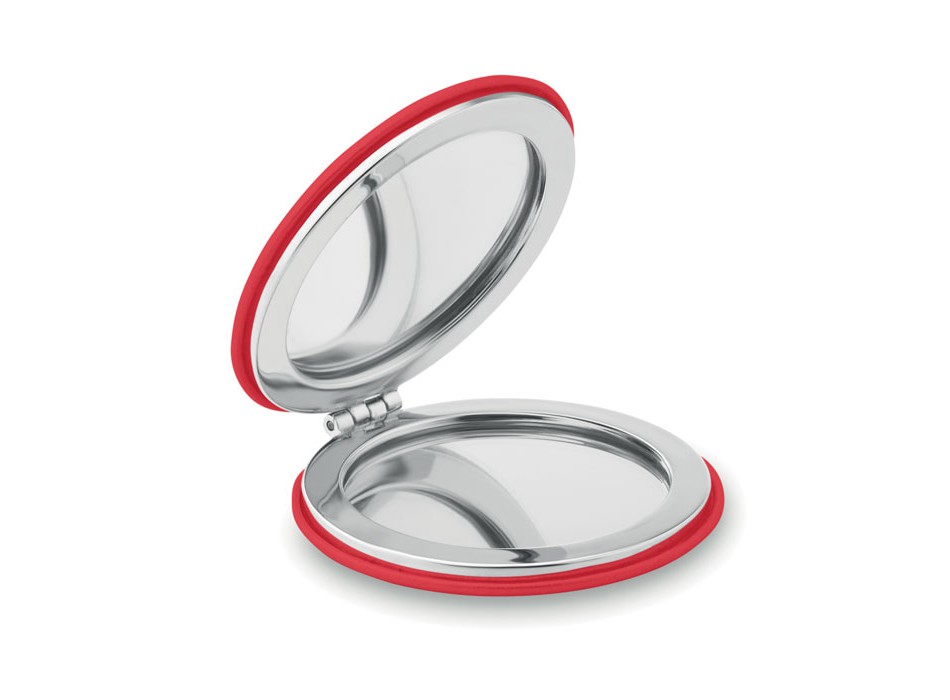 GLOW ROUND - Specchietto rotondo in PU