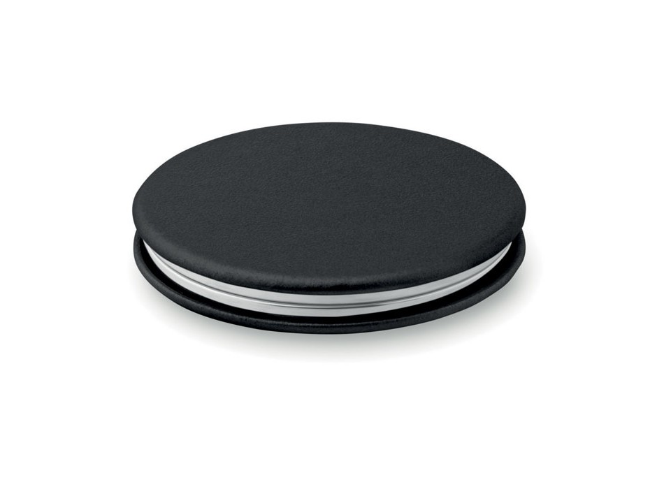 GLOW ROUND - Specchietto rotondo in PU