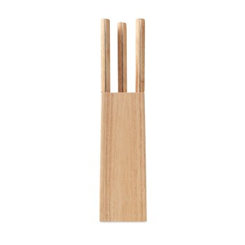GOURMET - Set ceppo e 6 coltelli