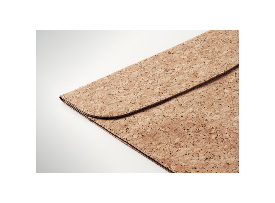 GRACE - Porta laptop in sughero con pat