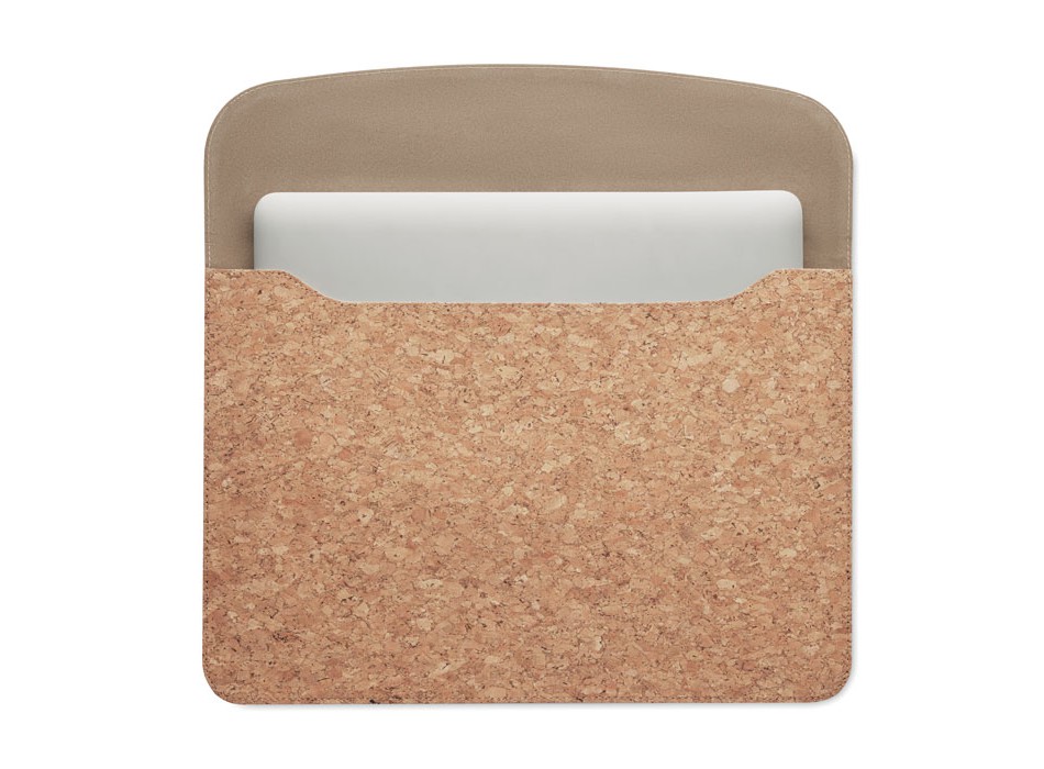 GRACE - Porta laptop in sughero con pat