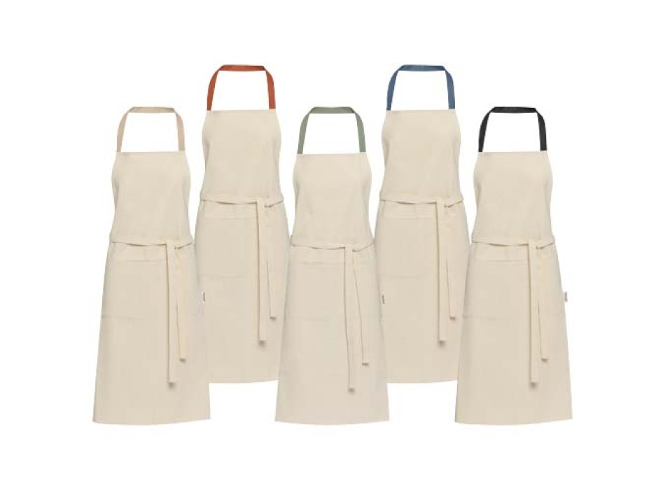 Grembiule in cotone riciclato da 200 g/m² Nia