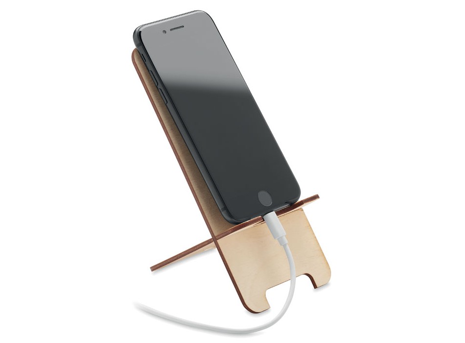 GROUW STAND - Supporto pertelefono betulla