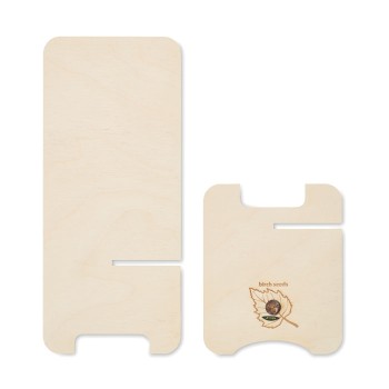 GROUW STAND - Supporto pertelefono betulla
