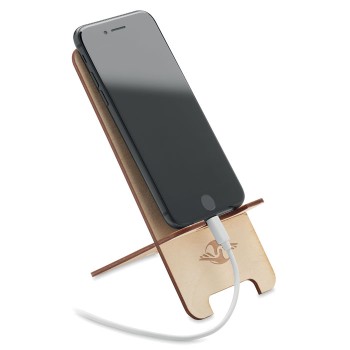 GROUW STAND - Supporto pertelefono betulla