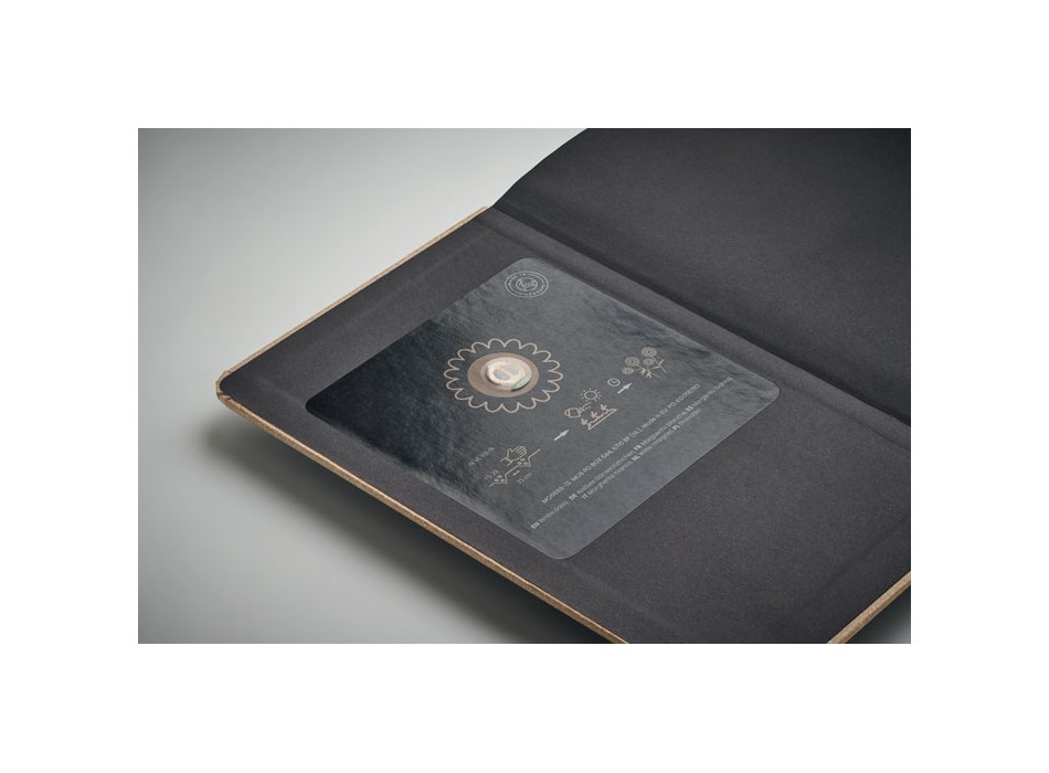 GROW - Notebook A5 in carta riciclata