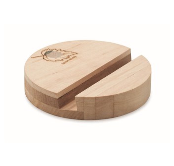 GROW ROUND STAND - Supporto pertelefono in betullaMO6991-40