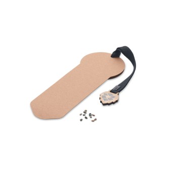 GROWBOOKMARK™ - Segnalibro in legno di pino
