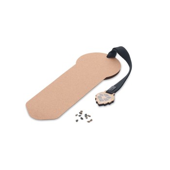 GROWBOOKMARK™ - Segnalibro in legno di pino