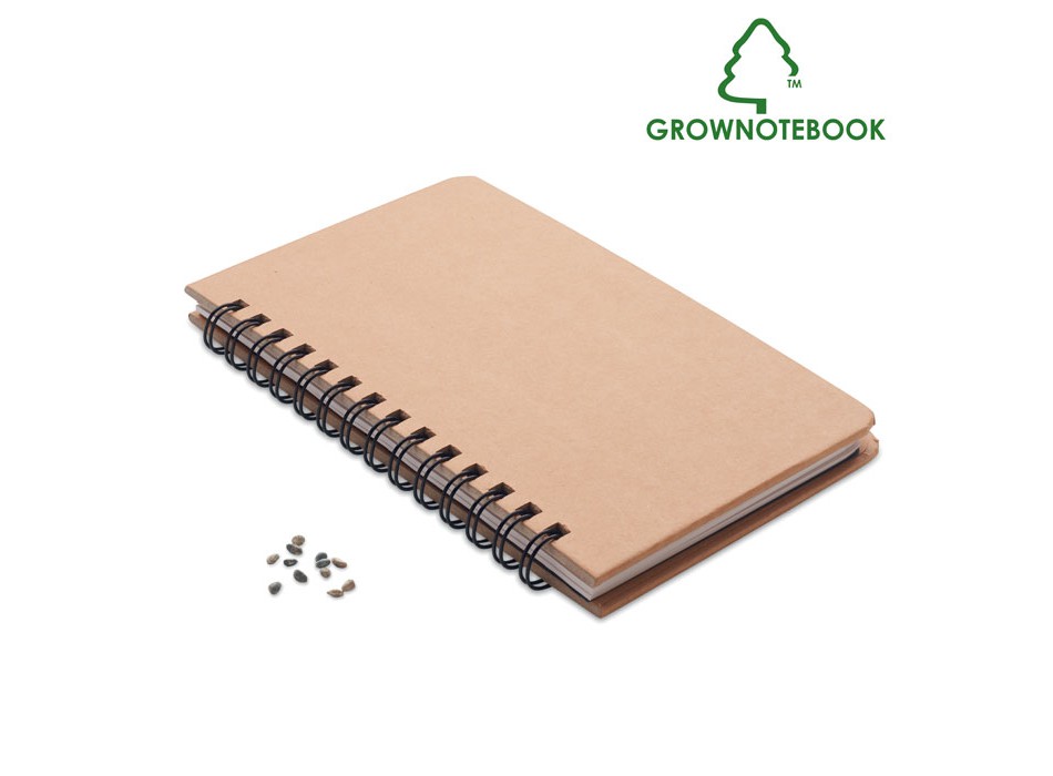 GROWNOTEBOOK™ - Notebook in legno di pino