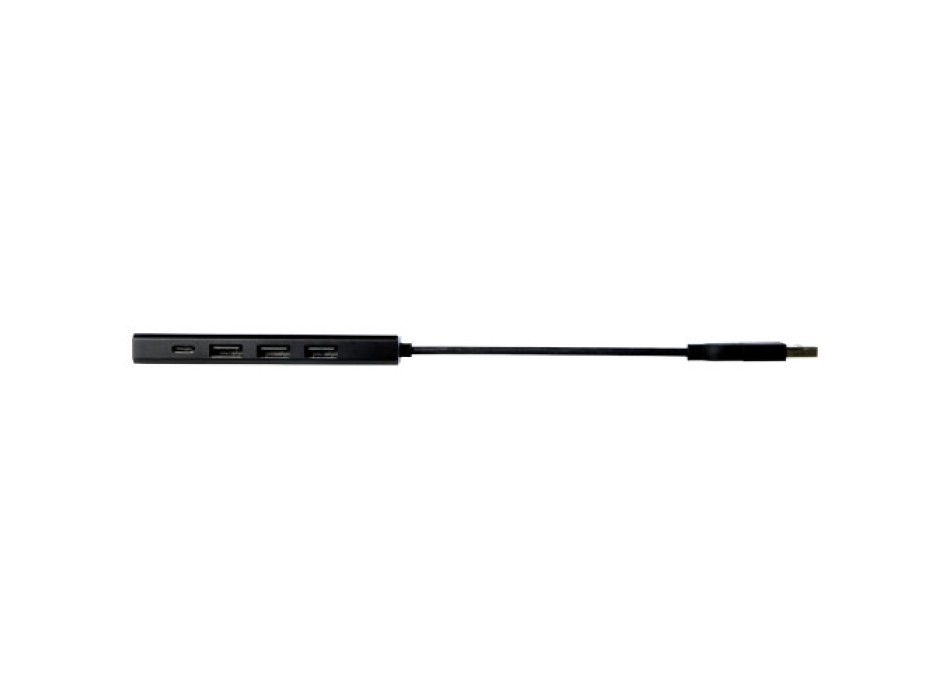 Hub USB 2.0 in alluminio riciclato RCS Rise