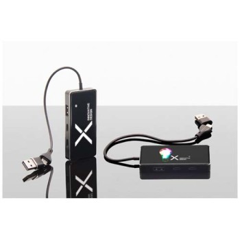 Hub USB 8 in 1 con doppio ingresso e 6 porte SCX.design H20