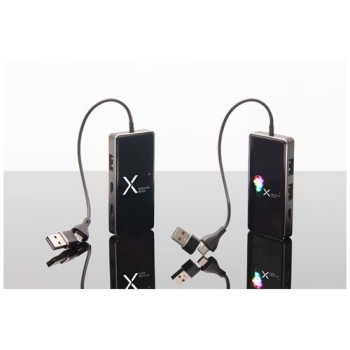 Hub USB 8 in 1 con doppio ingresso e 6 porte SCX.design H20