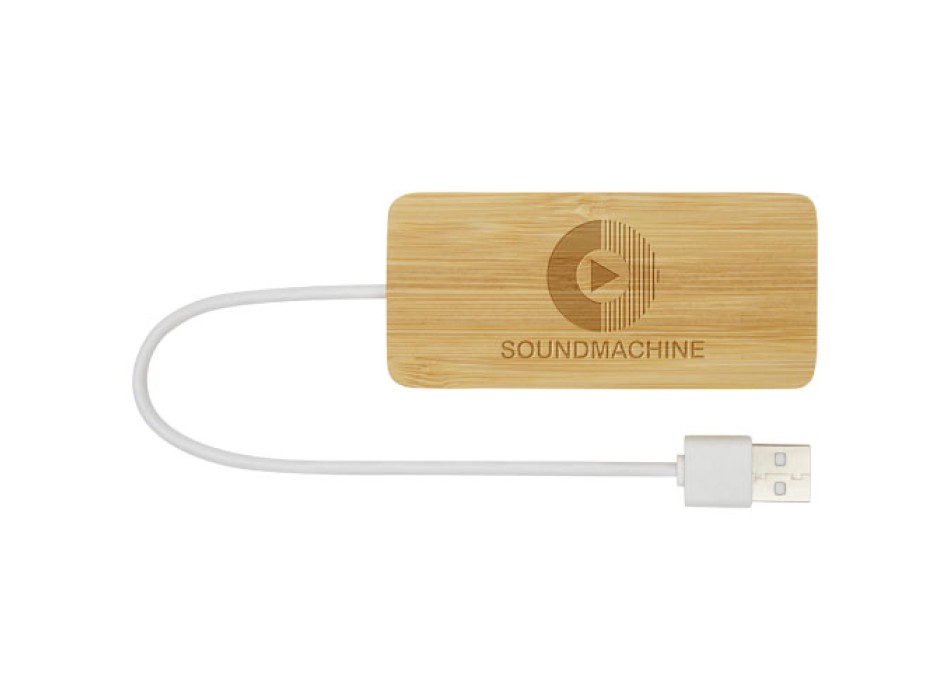 Hub USB in bambù Tapas