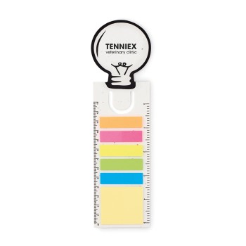 IDEA SEED - Segnalibro in carta con semi