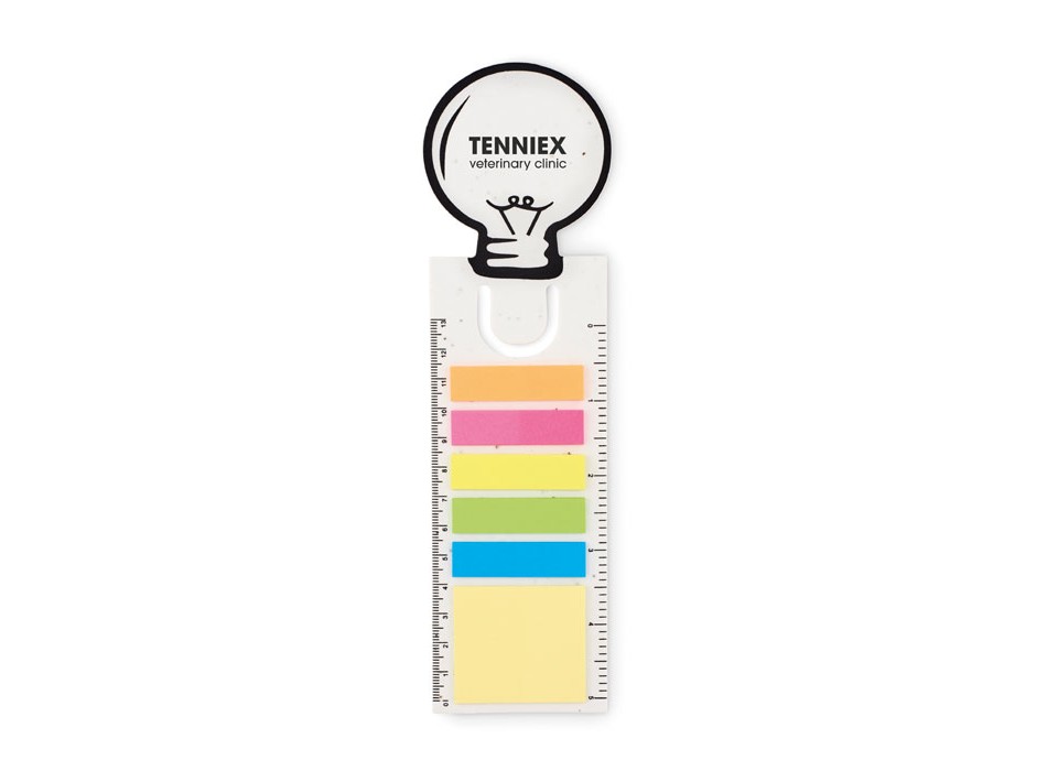IDEA SEED - Segnalibro in carta con semi