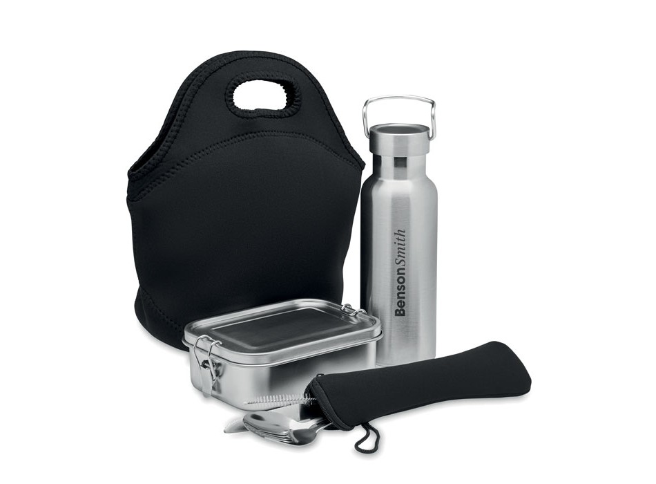 ILY - Set da pranzo in acciaio inox