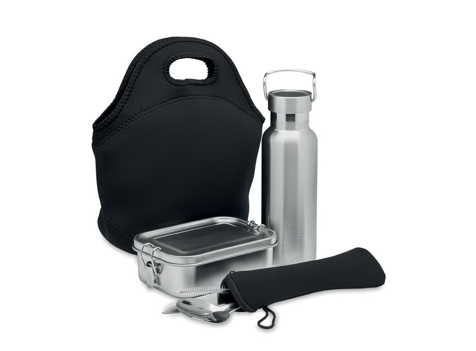 ILY - Set da pranzo in acciaio inox