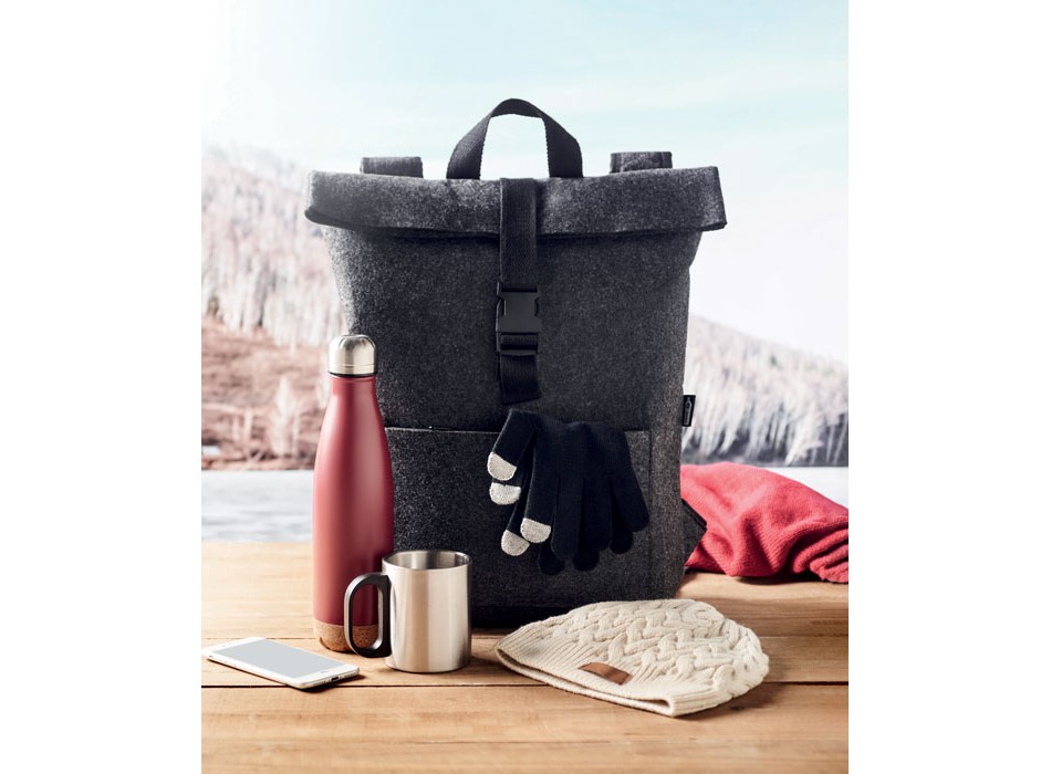 KATMAI - Berretto a trecce in RPET