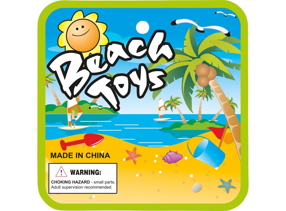 Kit giochi da spiaggia per bambini in PP riciclato Mateo