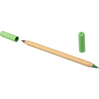 Kit scrittura 2 in 1 in bambù Wolfgang