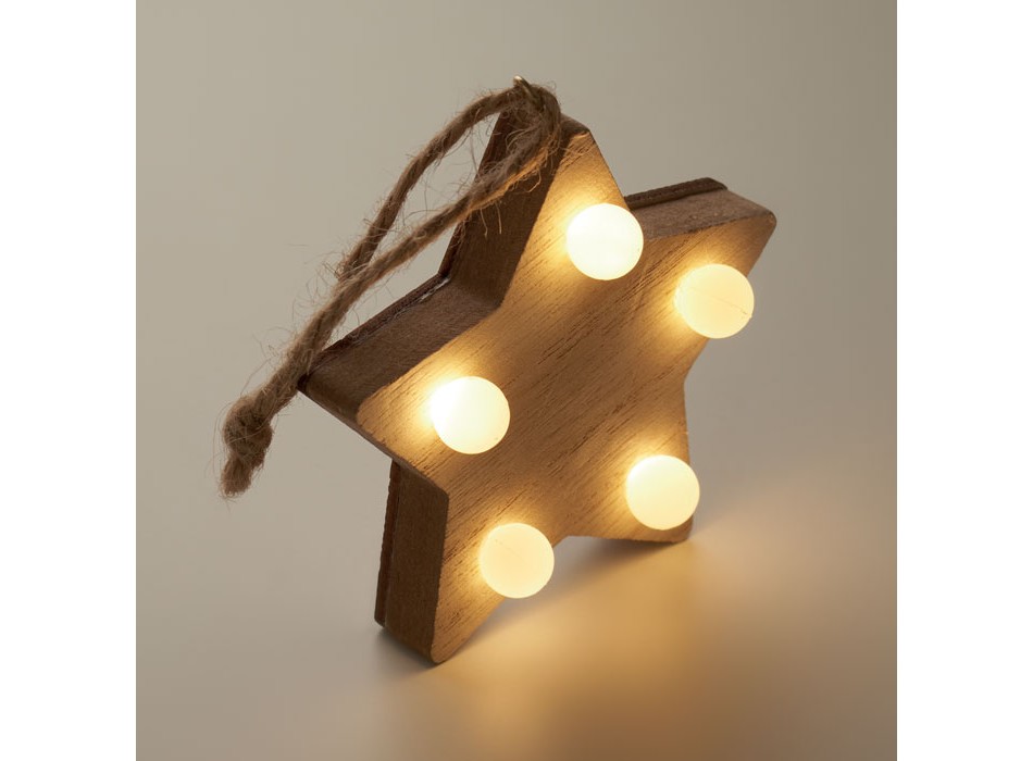 LALIE - Albero in legno con luci