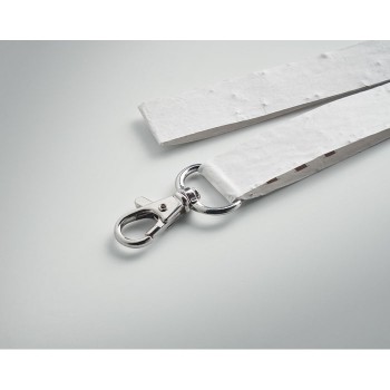 LANSEE - Lanyard in carta, con gancio